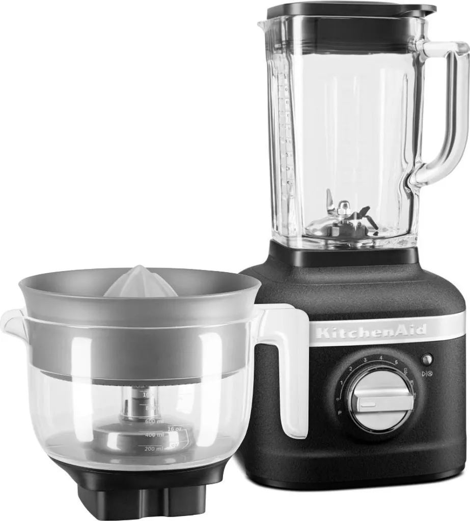 Blender de Table KitchenAid K400 1.4 L Noir 1200W Mixage Homogène