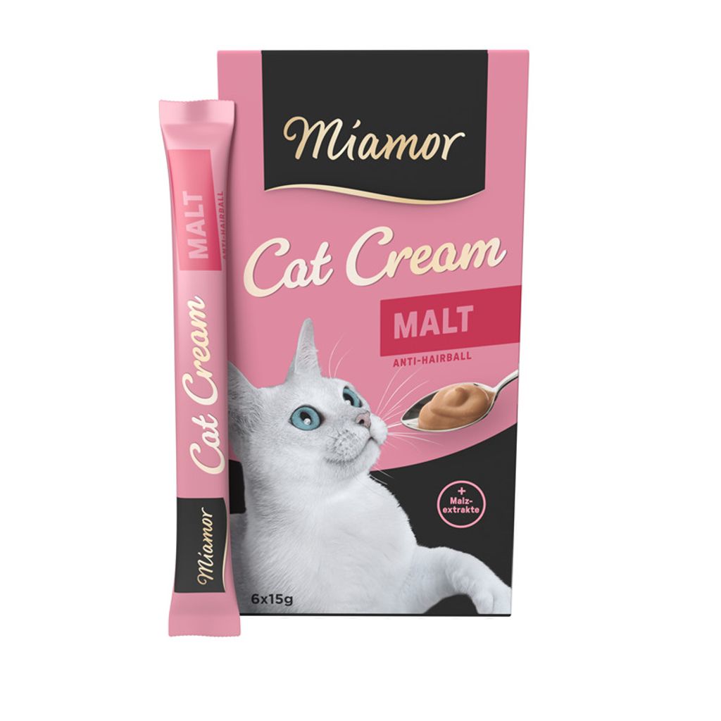 Miamor Cat Cream Malt Paste für Katzen 6x15g Produktbild 