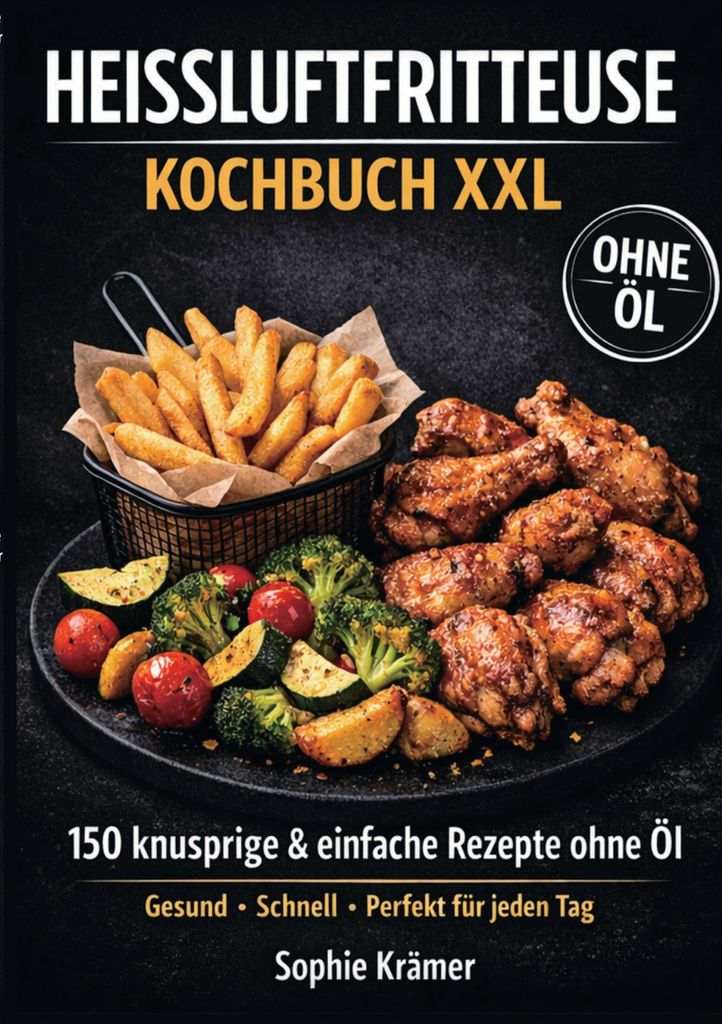 Heissluftfritteuse Kochbuch XXL Produktbild 