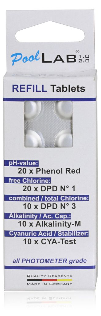 Nachfülltabletten für elektronischer Poolwassertester Produktbild 