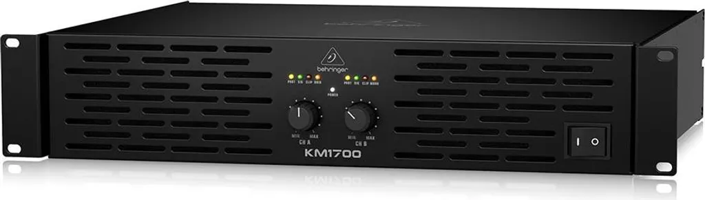 Behringer KM1700 Amplificateur de Puissance Stéréo Haute Performance - 9
