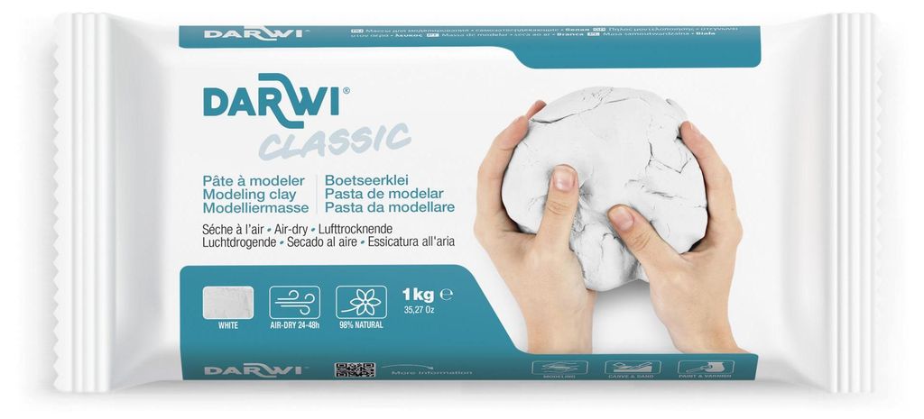 Darwi Argilla modellabile autoindurente Classic Immagine del prodotto 