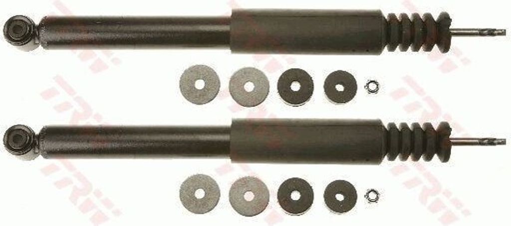 2x TRW SATZ Gasdruck STOSSDÄMPFER HINTEN