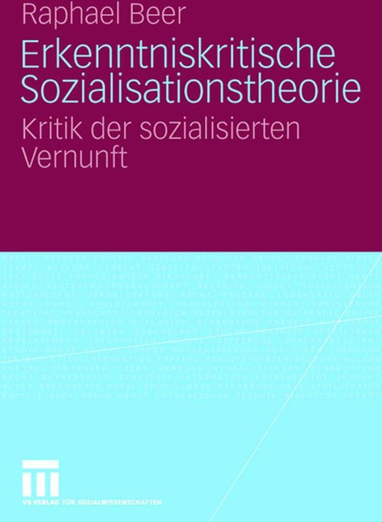Erkenntniskritische Sozialisationstheorie