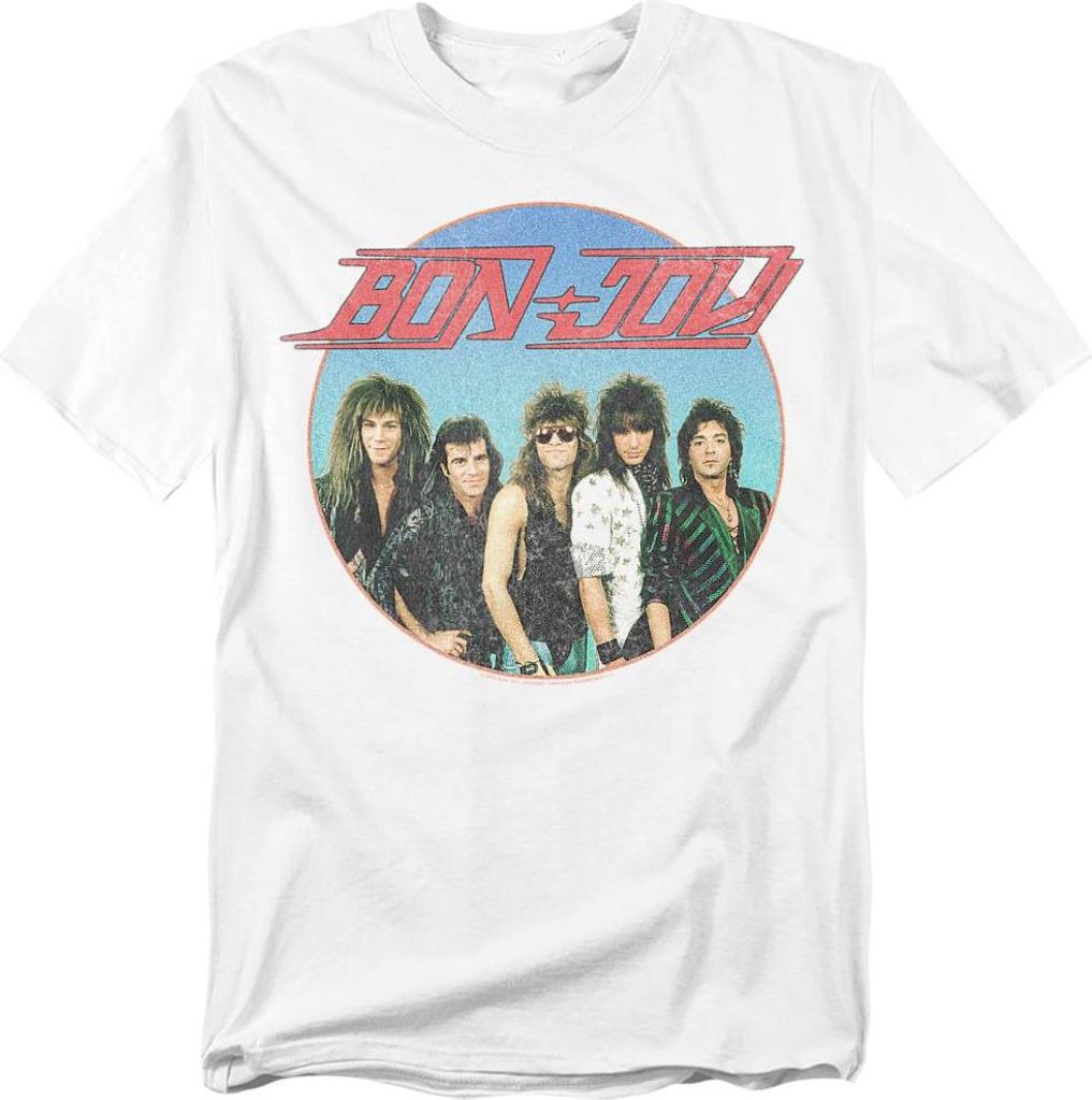 Bon Jovi - "Sphere" T-Shirt für Herren/Damen Uni TV20678 (3XL) (Weiß)
