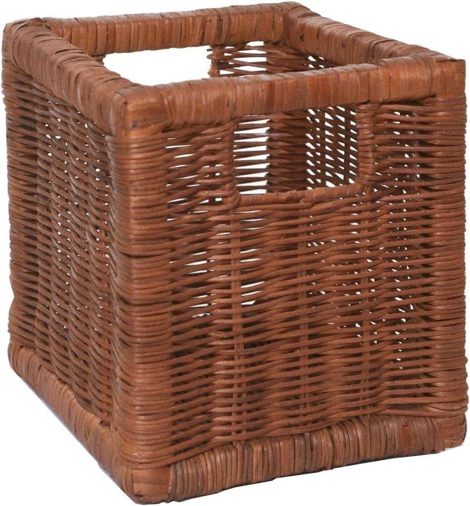 VIVANNO Regalkorb Rattan ATTRAKTIV, Natur geflochten - Produktbild 