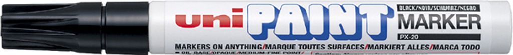 uni-ball Permanent Marker PAINT (PX-20) schwarz