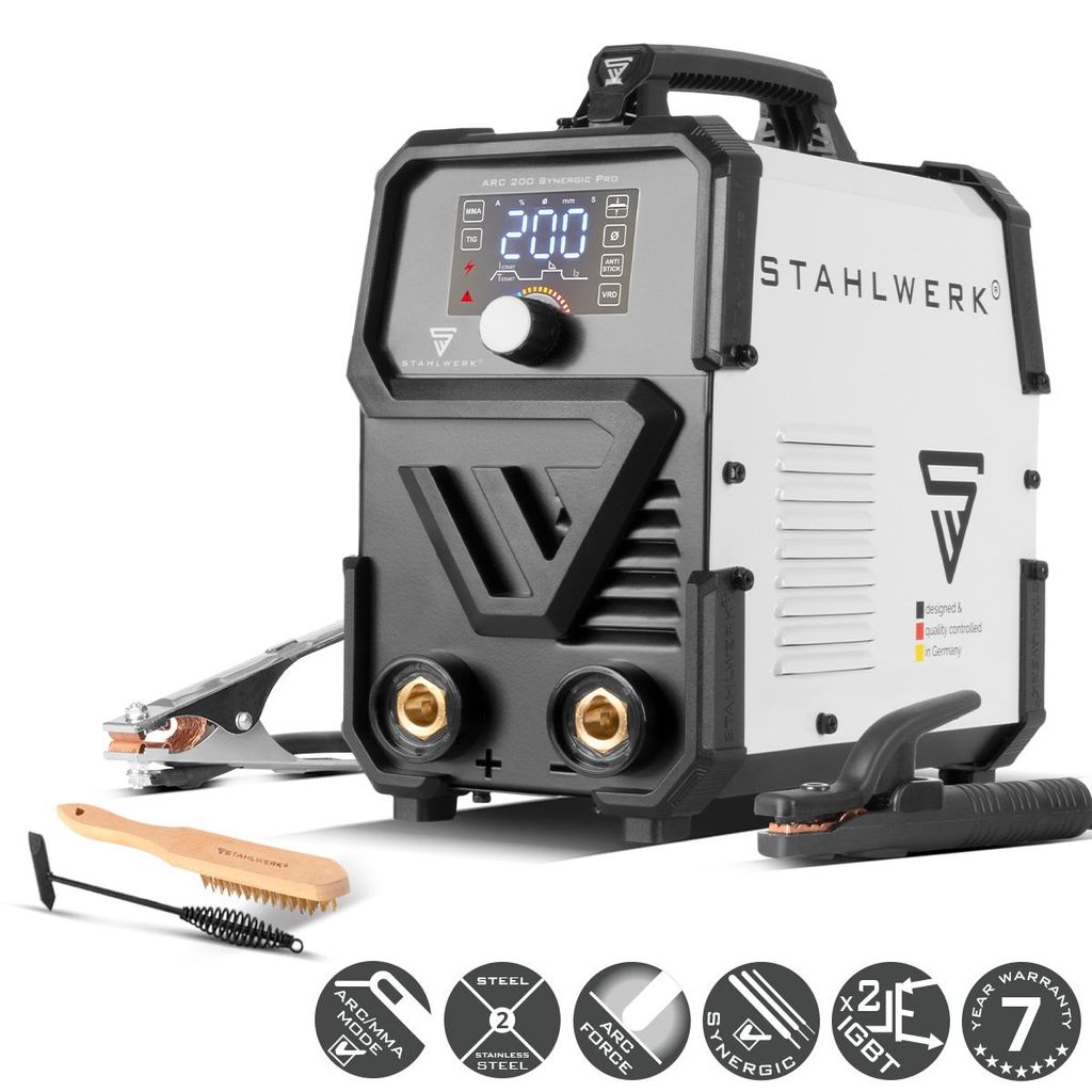 STAHLWERK ARC 200 Synergic Pro Digitálny elektródový Obrázok produktu 