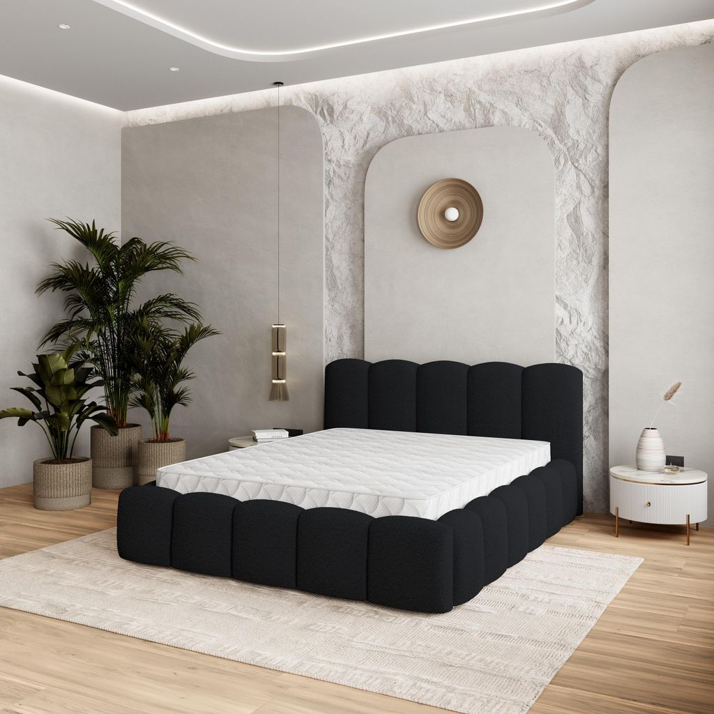 Masseno Polsterbett FALINA Q 120x200 cm, Polsterbett mit Produktbild 