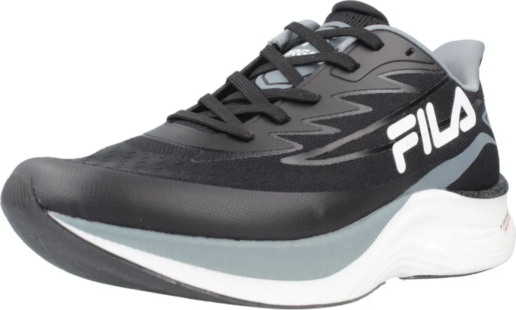 Baskets Fila Argon Noires - Semelle Amortissante et Tige Respirante