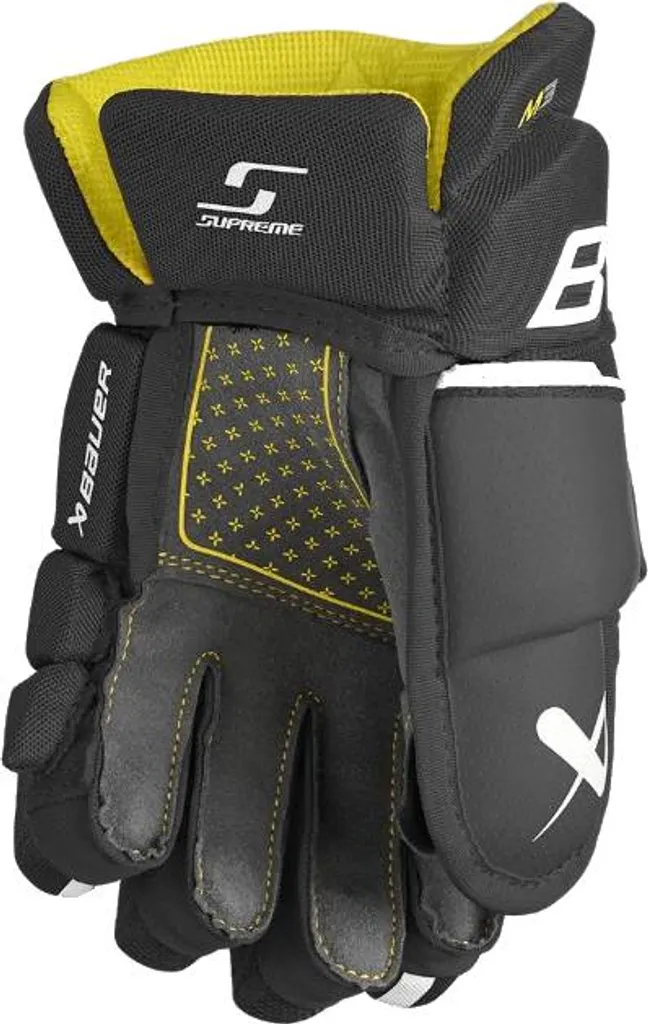 Gants Bauer Supreme M3 JR 10" avec protection anatomique noir blanc
