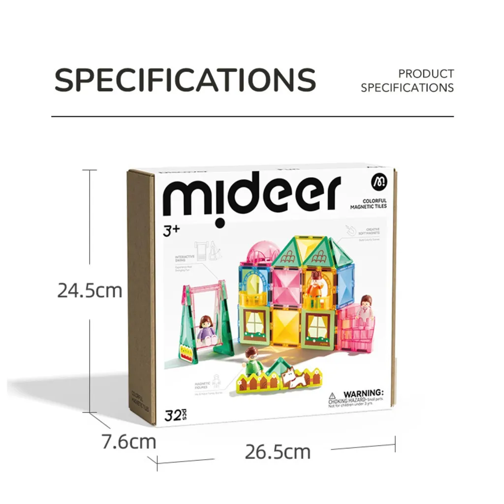 Blocs Magnétiques 68 Pièces - Jouets De Construction 3D Pour Enfants 3-7 Ans Avec Roues Et Boîte De Rangement