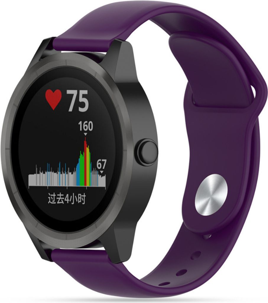 Strap-it Garmin Vivoactive 3 Sportband (Lila)