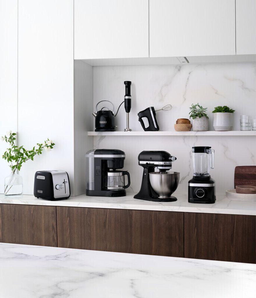 Mixeur Plongeant KitchenAid Classic Noir Onyx 5KHBV53EOB - Puissant Et Polyvalent