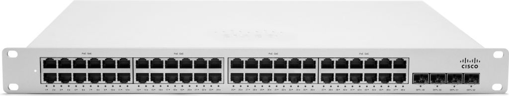 Cisco MS350-48 Managed L3 Gigabit Ethernet (10/100/1000) 1U Grau