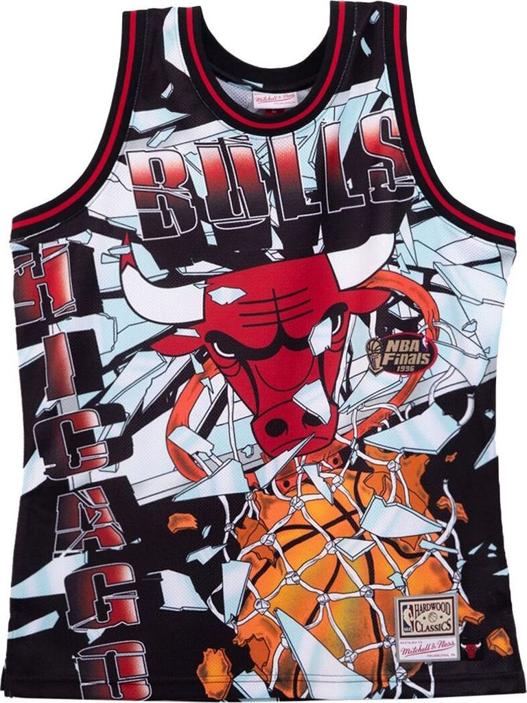 M&N Big Face 6.0 Fashion Tank Top Jersey Chicago Bulls - L