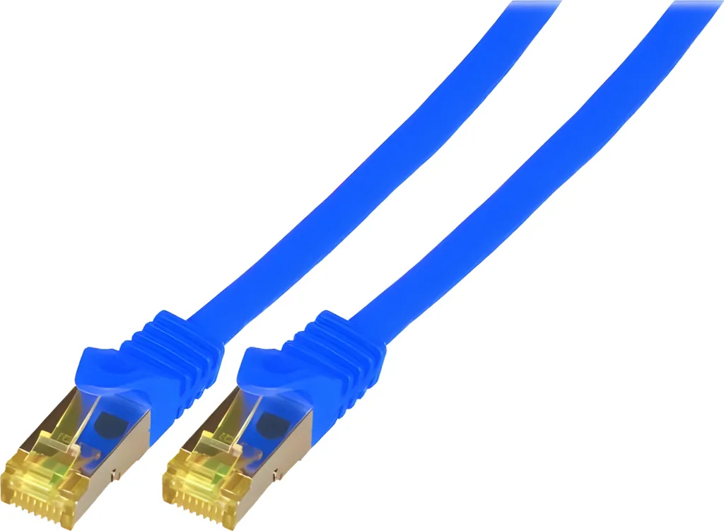 EFB MK7001.20BL EFB RJ45 Patchkabel S/FTP,Cat.6A,LSZH,Cat.7 Rohk.,20m,blau