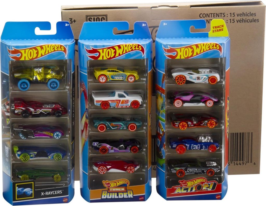 Hot Wheels HNM04, Fahrzeug-Set, 3 Jahr(e), Kunststoff, Produktbild 
