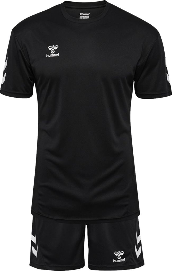 hummel Sportset T-Shirt Shorts Regular Fit Logodruck Größe: 140