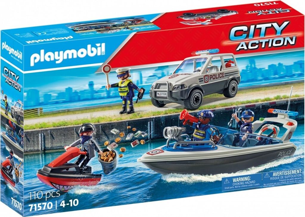 71570 - City Action Police Chase on the Water Obrázok produktu 