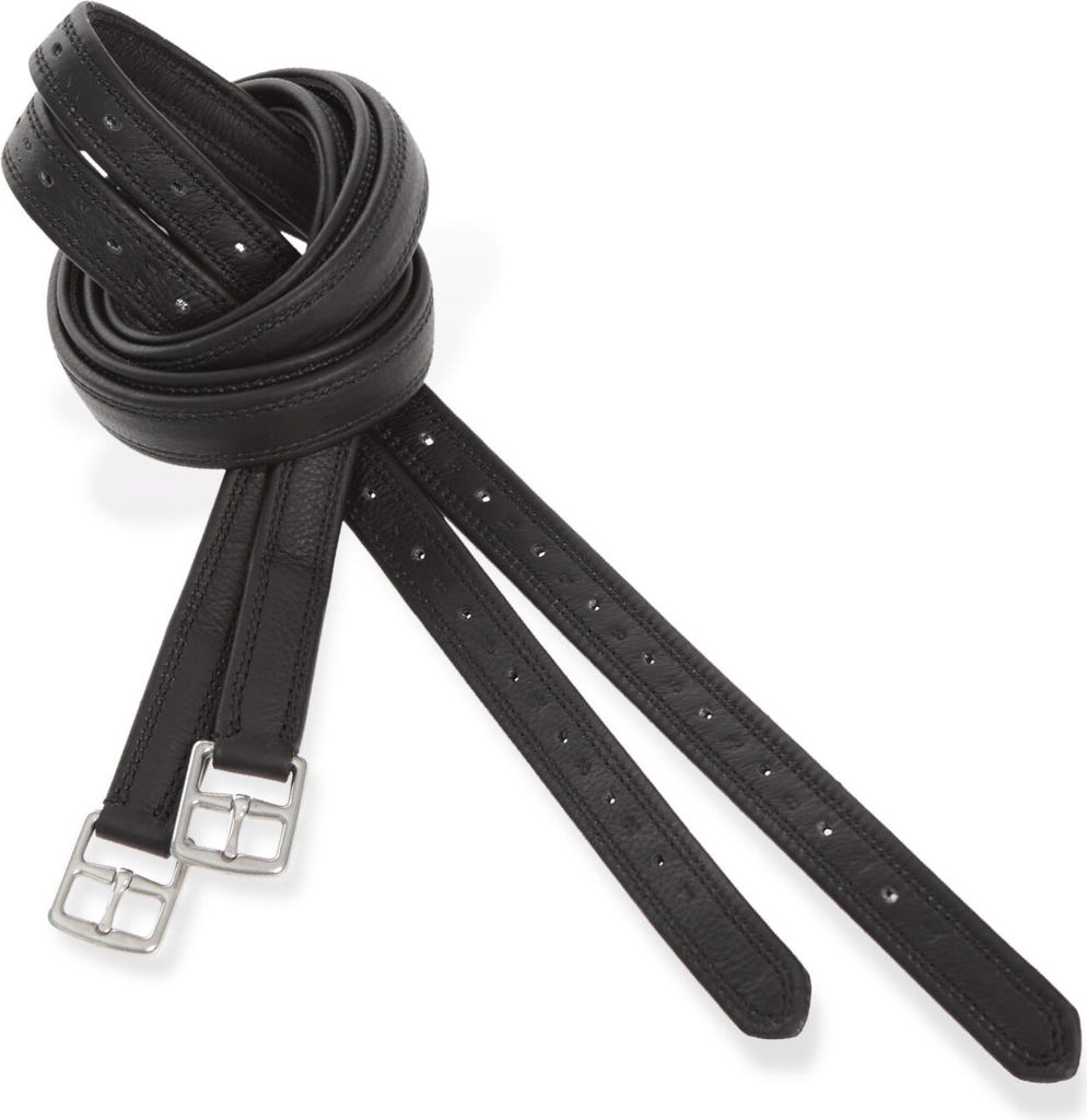 Kieffer Steigbügelriemen Elefant-Soft II schwarz , Länge Steigbügelriemen:160cm