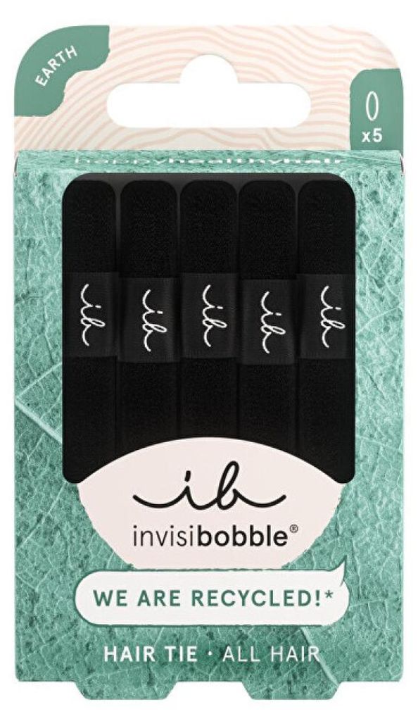 Invisibobble Invisibobble HAIR TIE Black 5 Stü ck