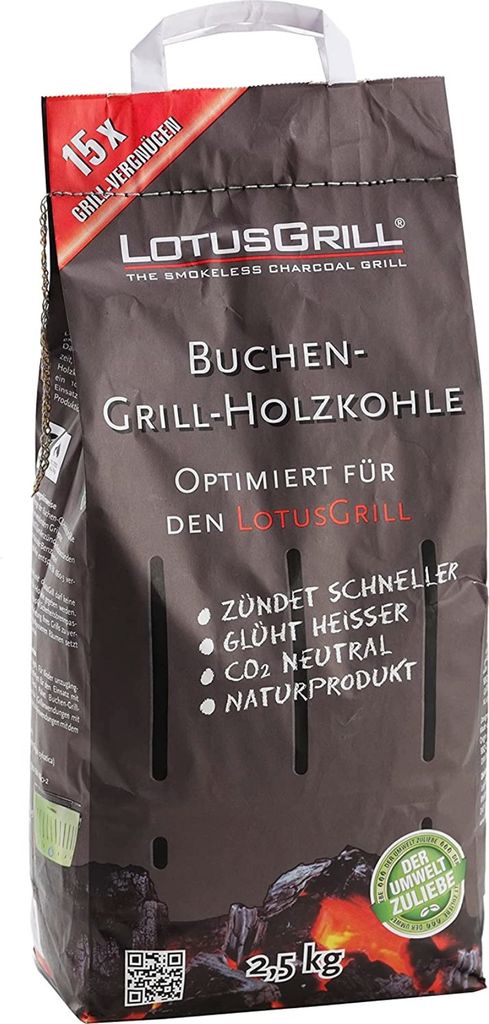 LotusGrill XL Set de démarrage barbecue XL vert citron avec Image du produit 