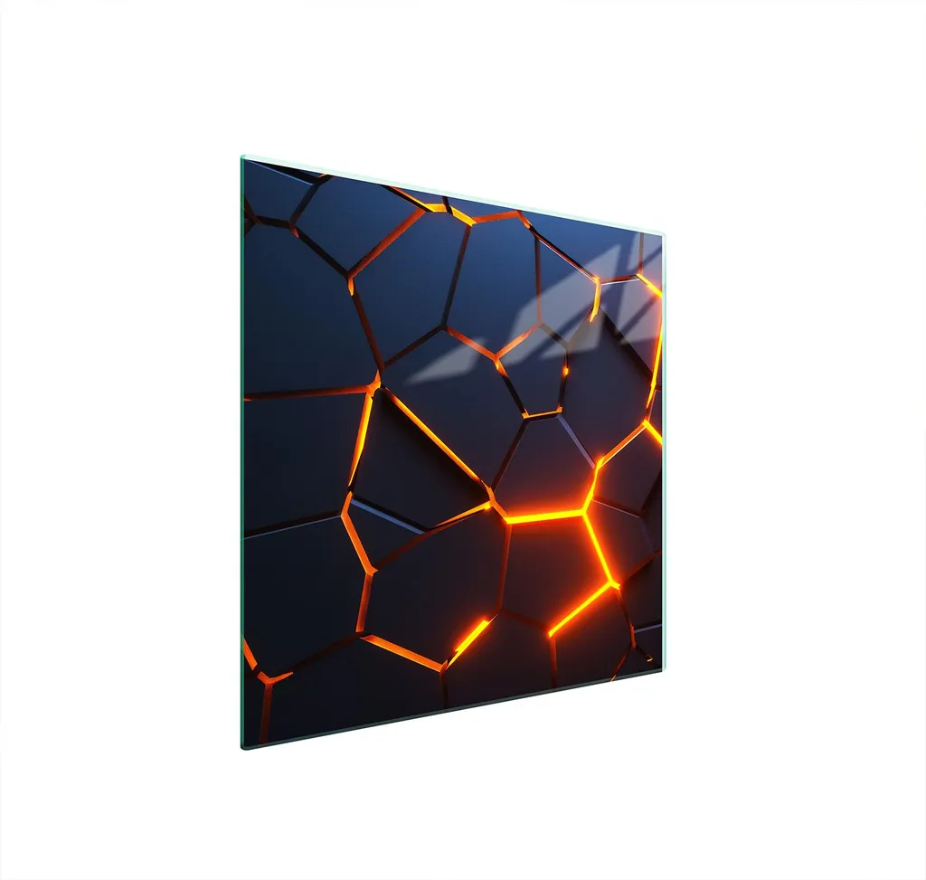 Piastra Magma 50x52 in Vetro Temperato Erede | Protezione Hi-Tech