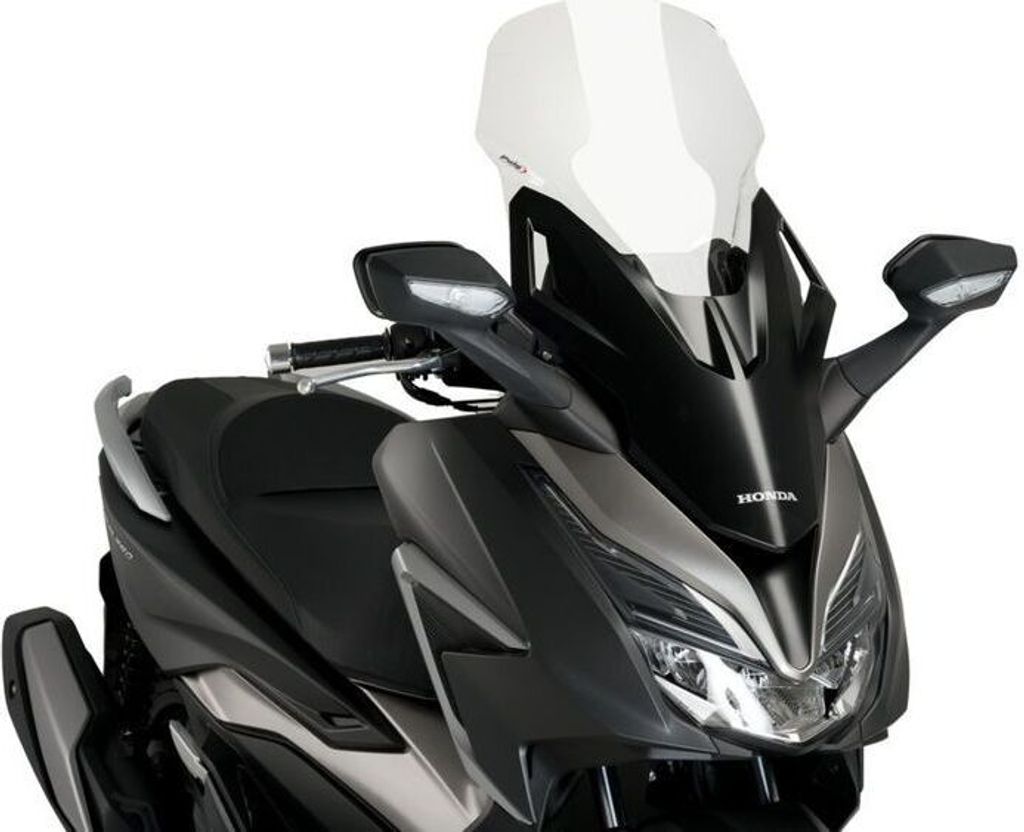 Puig Flanker Windschutzscheibe Transparent - Sportliches Design & Bessere Aerodynamik Für Naked Bikes