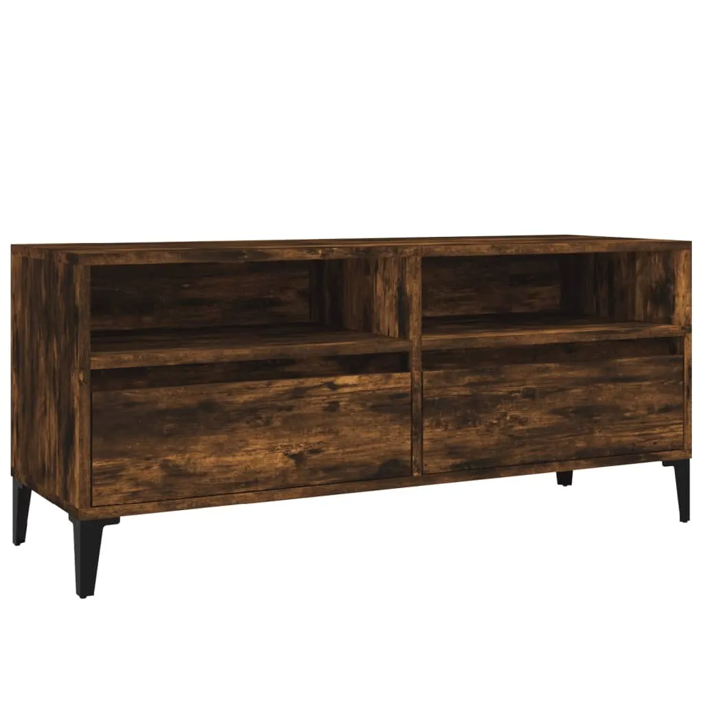 Offerta Mobile TV Rovere Fumé 100cm | Robusto e Facile Montaggio