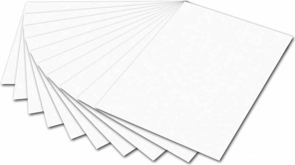 folia Tonpapier DIN A4 130 g/qm weiß 100 Blatt Produktbild 