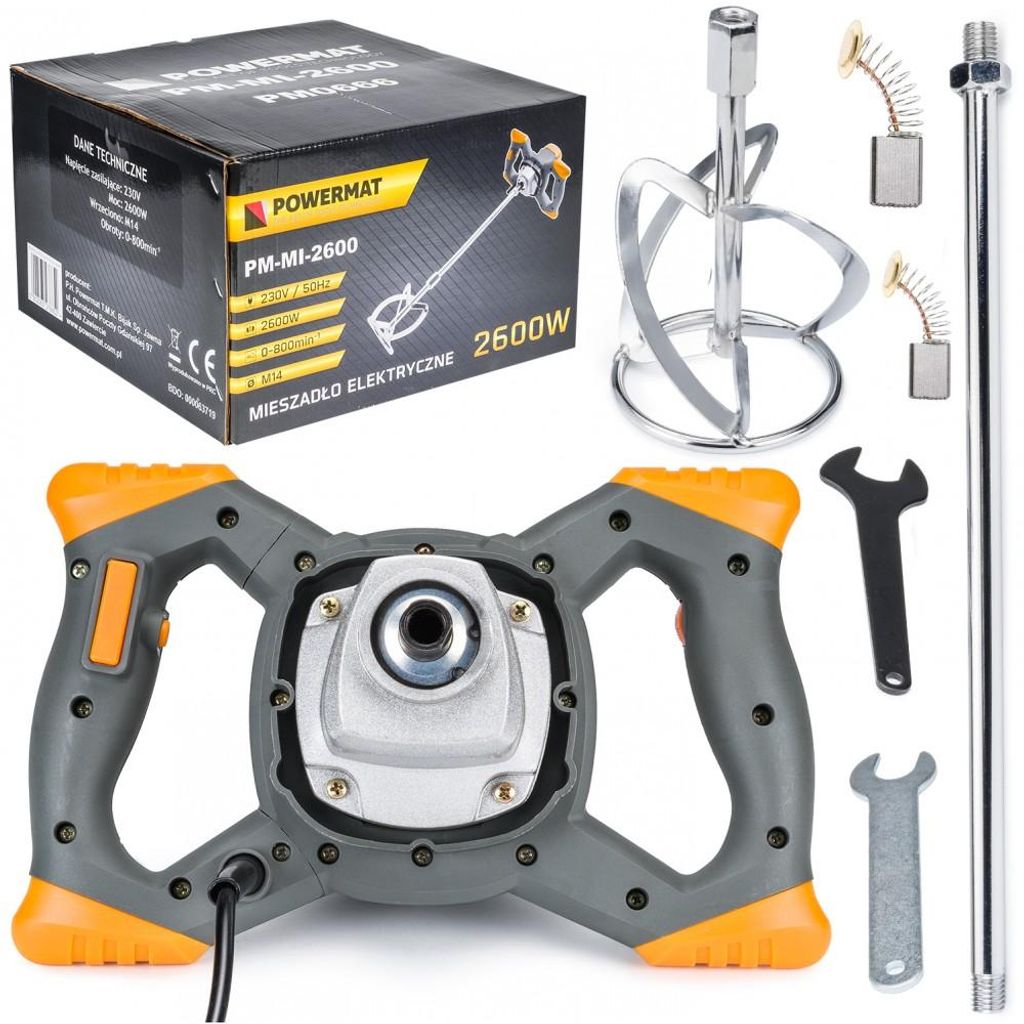 POWERMAT Baumischgerät 2600W PM-MI-2600 Produktbild 