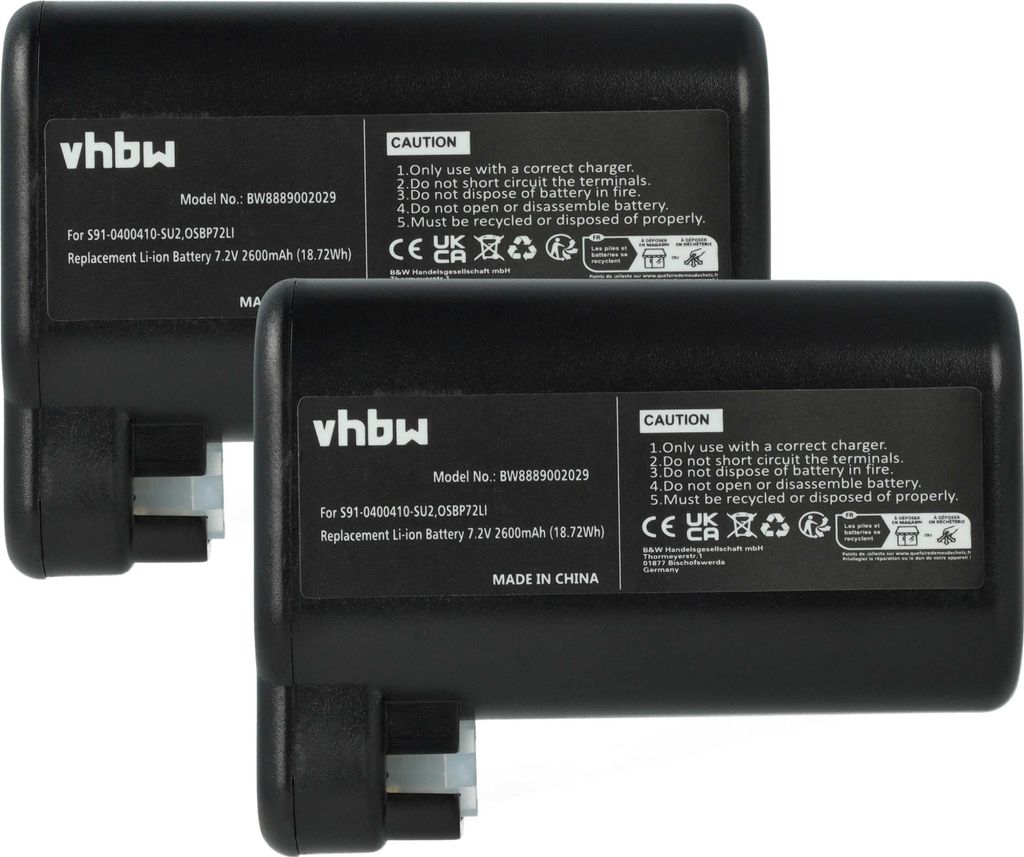 vhbw 2x Akku kompatibel mit AEG RX9-1-SGM, RX9-1-IBM, Produktbild 