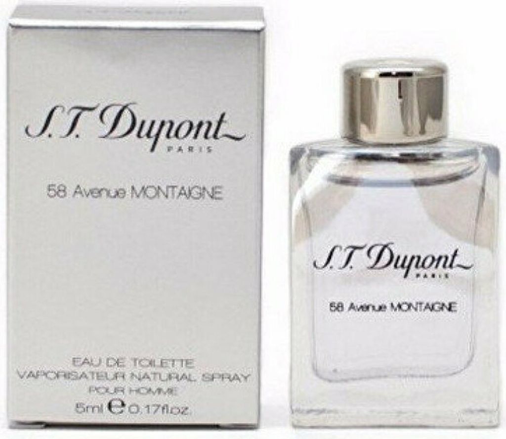 S.T. Dupont 58 Avenue Montaigne Pour Homme EDT MINI 5 ml M Immagine del prodotto 
