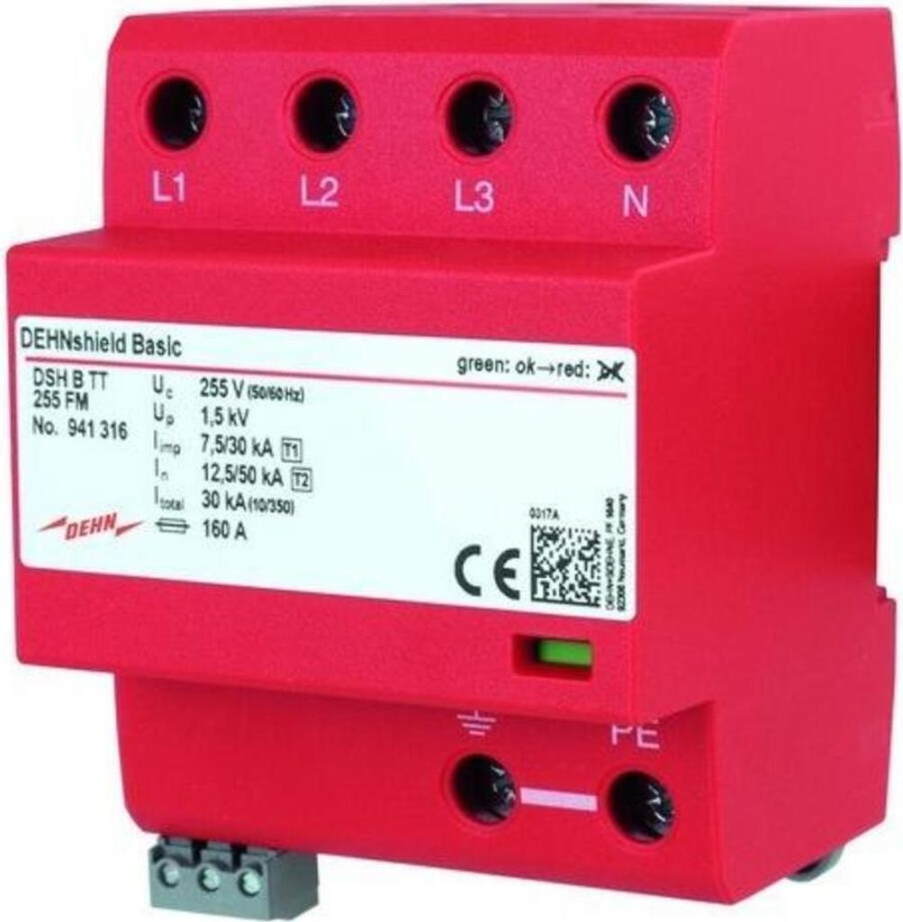 Dehn 941316 DSH B TT 255 FM Kombinovaný zvodič DEHNshield Obrázok produktu 