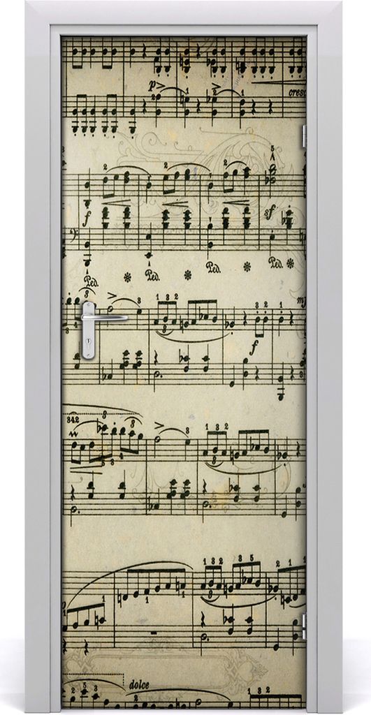 Tulup Türaufkleber 75x205 cm Dekorative Aufkleber Selbstklebend Wasserdichte Tapete Abnehmbar Schlafzimmer Wohnzimmer Wohnkultur - Hinweise zum Pe...