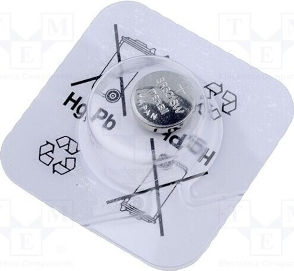 2x Batterie: beroxid R621,SR60,Knopfzelle 1,55V Ø6,8x2,15mm SR621SW MAXELL Batter