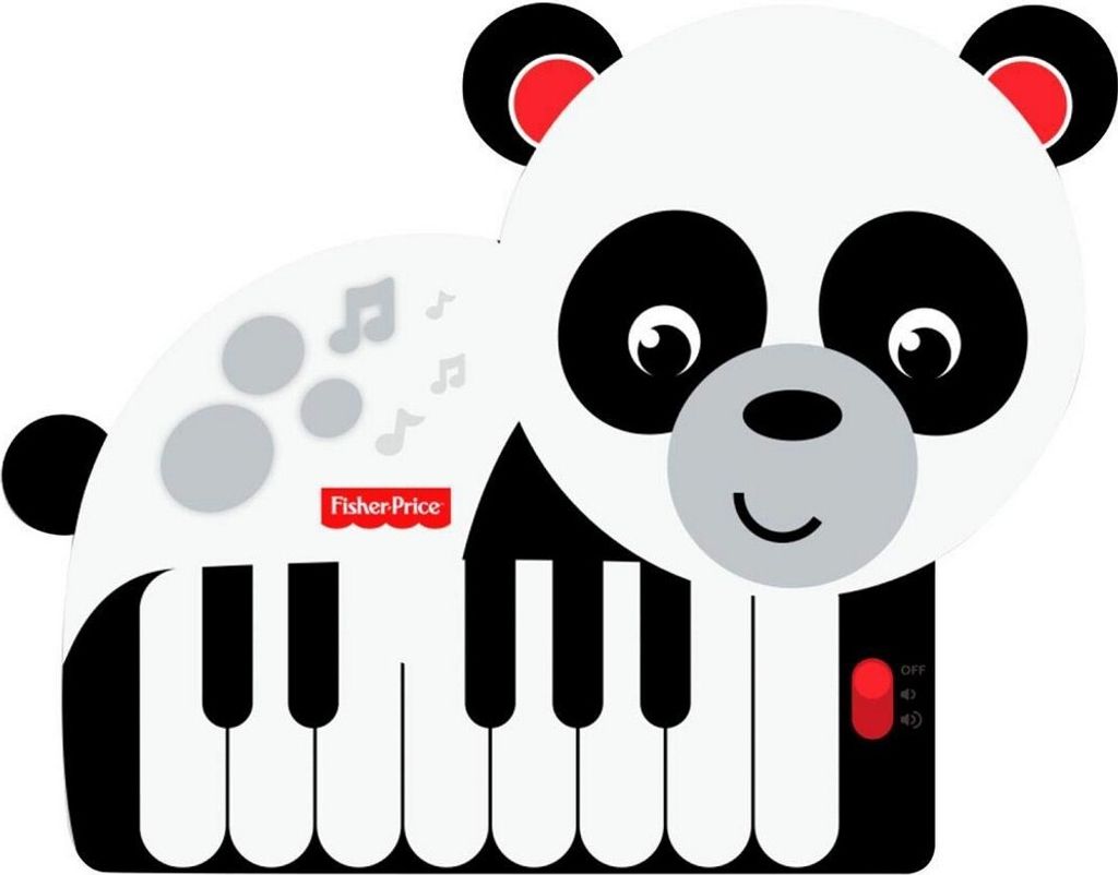 Übungsklavier Fisher Price Fisher-Price Pandaknochen Produktbild 