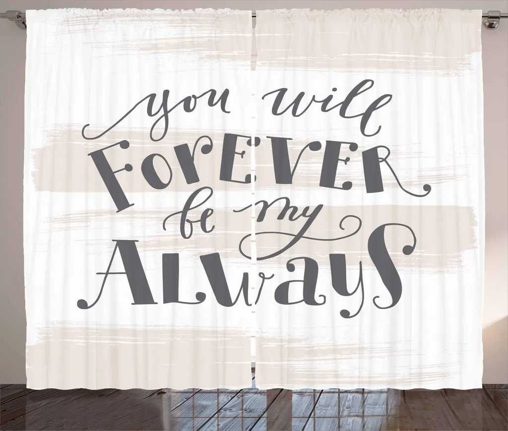 Tende Moderne ABAKUHAUS 280x225 - Decorazione Soggiorno Astratta Blu