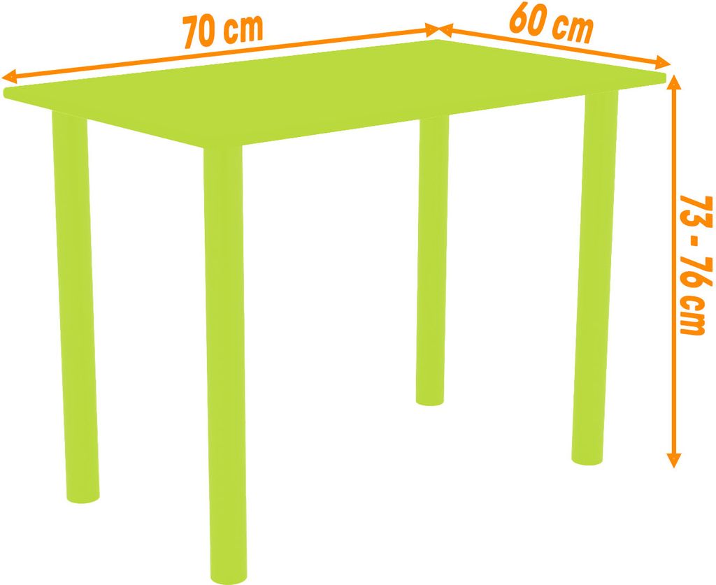 70x60 | Esszimmertisch - Esstisch - Tisch mit | Kaufland.de