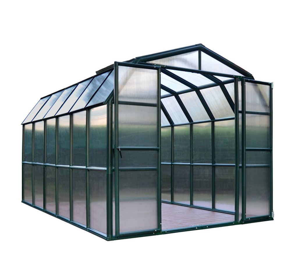 Rion Kunststoff Gewächshaus Grand Gardener 46 Grün 389x265x251 cm