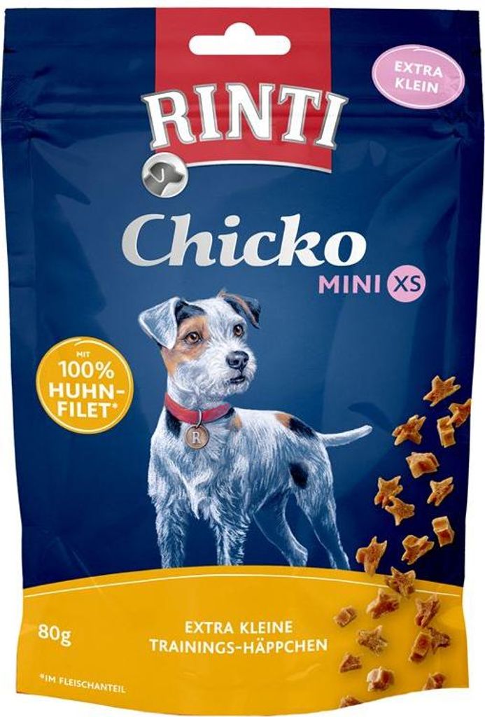 Rinti - Extra Chicko Mini XS 12x80g | Huhn