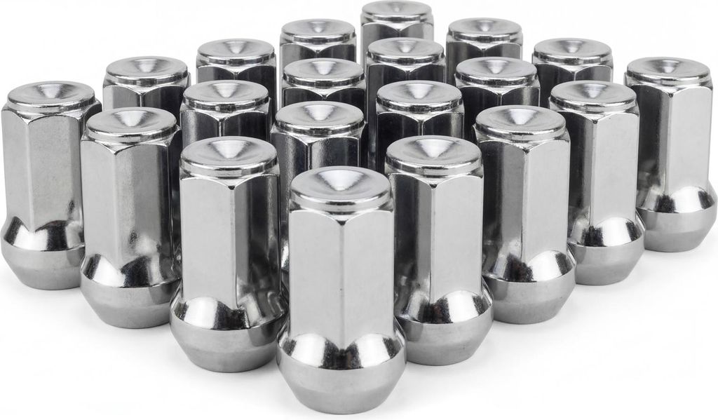 HASKYY 20x Radmuttern M14x1,5x41 mm Chrom Kegel 60° Produktbild 