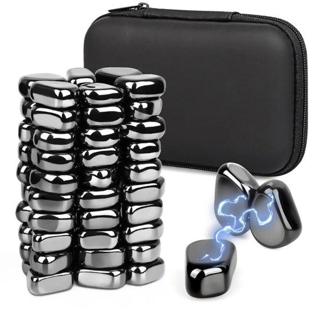 Aimants puissants noirs 20x8 mm : stop aux documents qui glissent du frigo