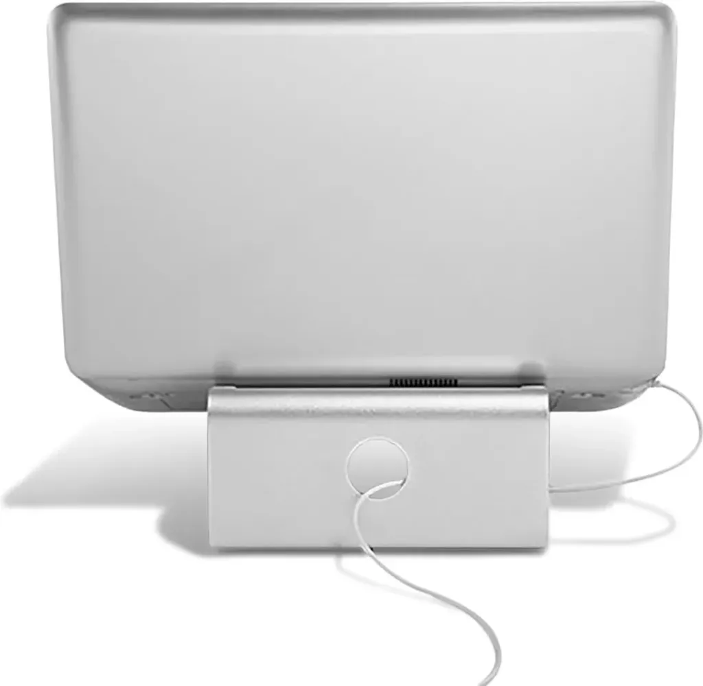 Support ordinateur portable contre mal de dos et cervicales alu 15 pouces - 4