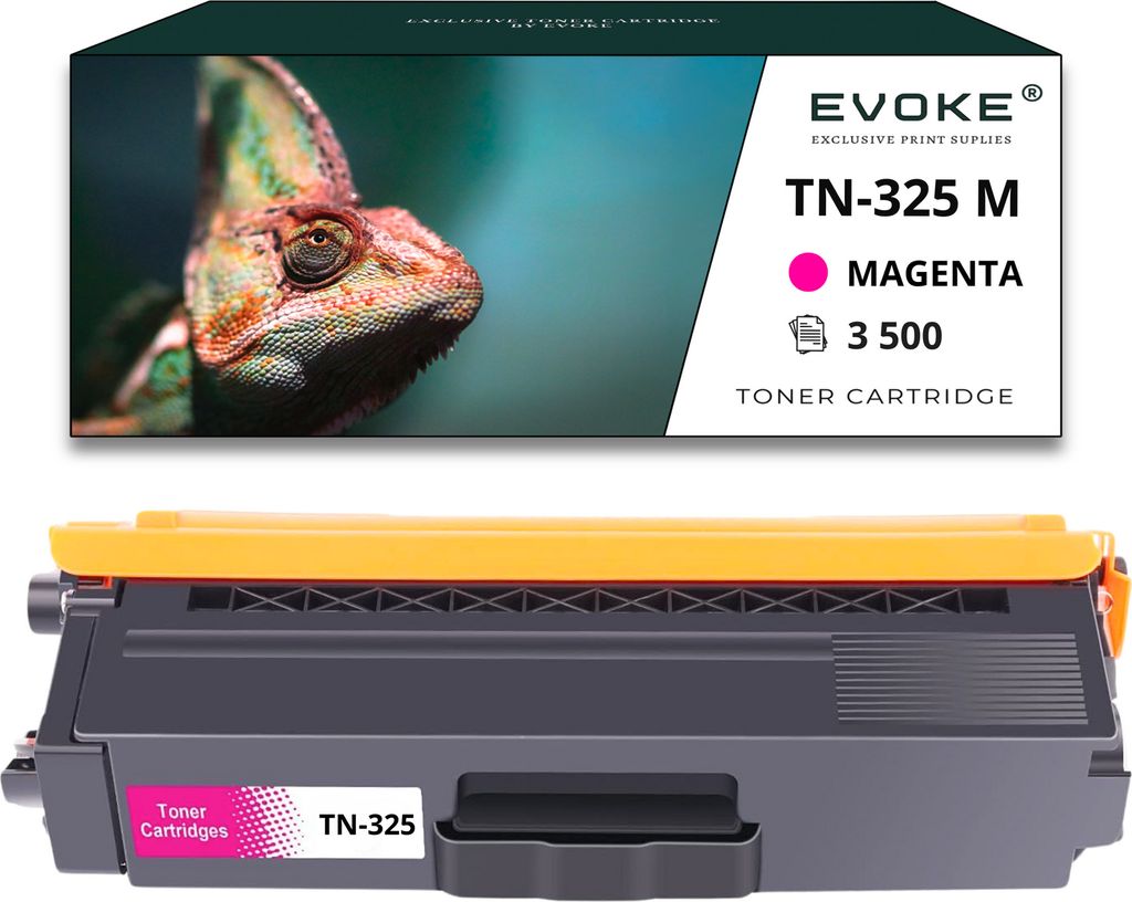 Toner für Brother TN325M-325M TN325M Rot (magenta) | Ersatz für HL-4140CN HL-4150CDN HL-4570CDW MFC-9970CDW