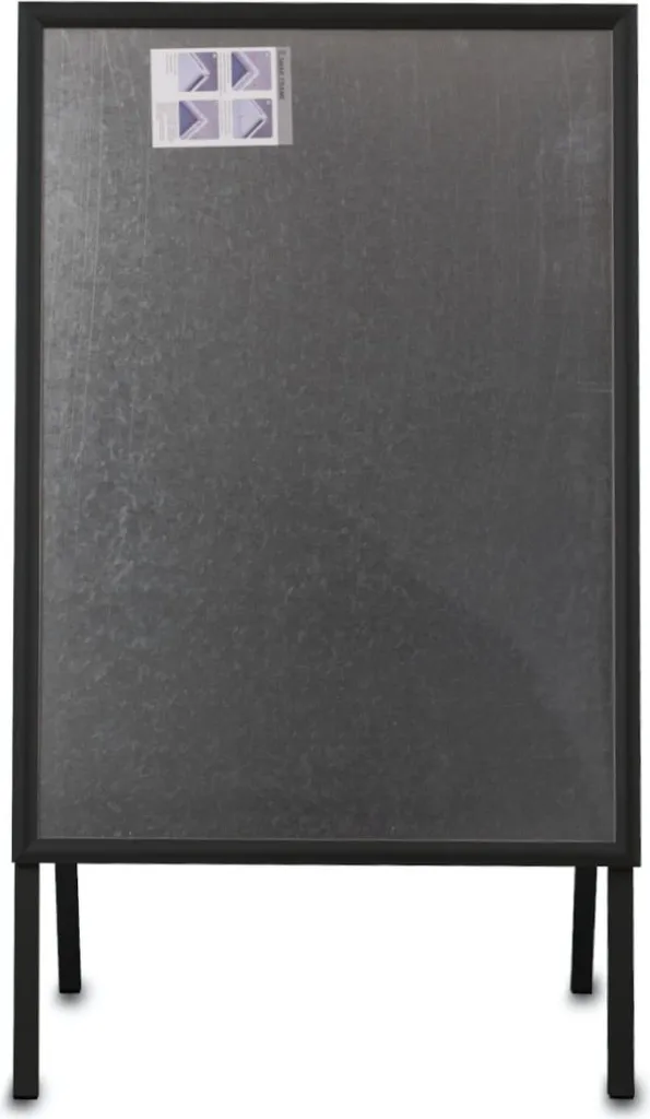 Panneau publicitaire A2 Aurora Noir - Cadre clippant double face