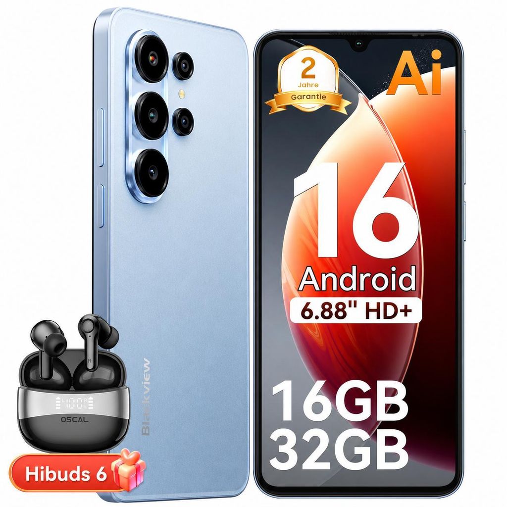 Blackview Wave 10C 6.88" smartphone Ohne Vertrag incl Produktbild 