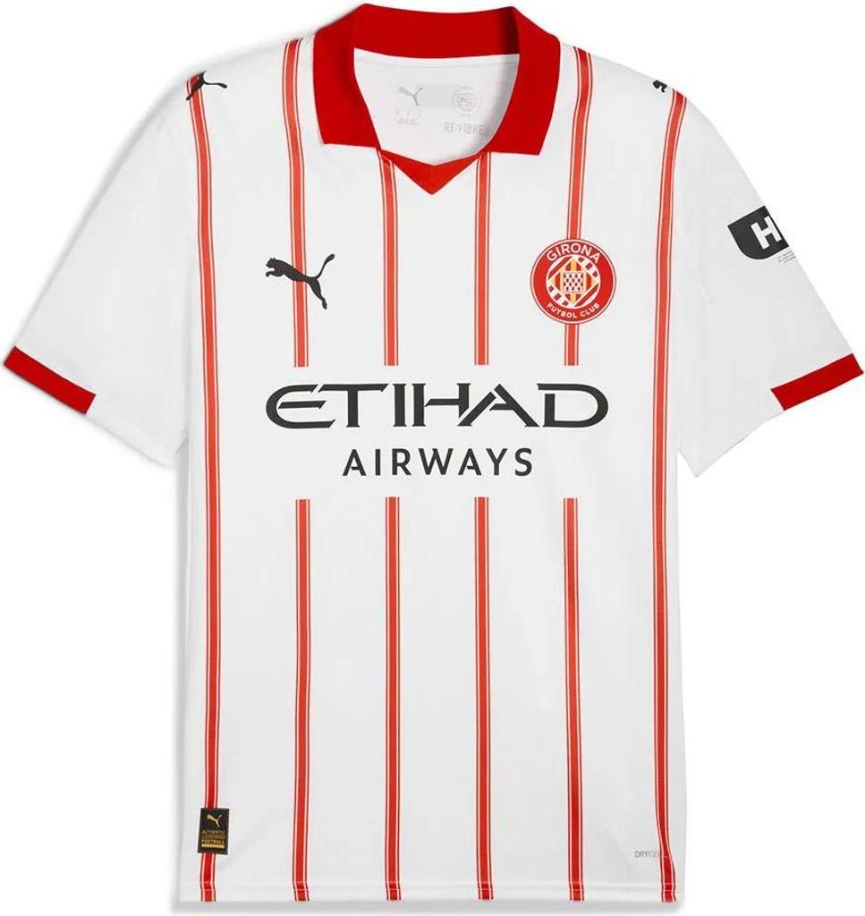 Puma Girona Fc Replica 25/26 Heim Kurzarm-t-shirt Weiß 2XL Herren Weiß 2XL