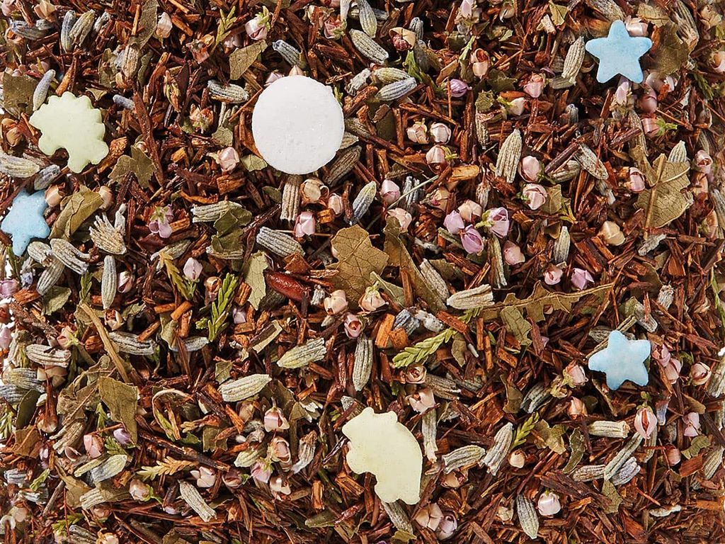 1 kg Rotbuschteemischung k.b.A. Vanille/ Tonka /Lavendel DE-ÖKO-006 VO2018/848 aromatisiert Vanilla-Tonka-Lavendel-Note